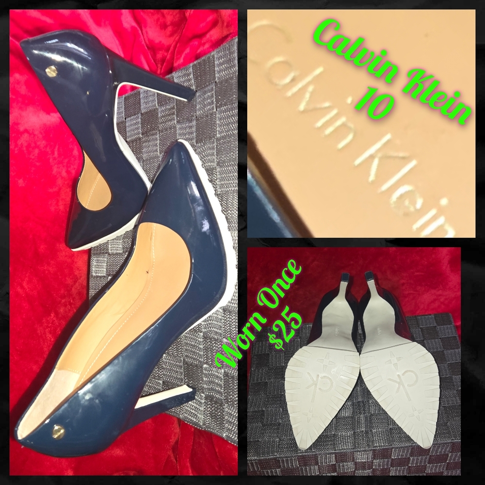 Calvin Klein Heels with Rubber Soles